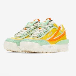 Fila Disruptor 2 Exp Colorblock Chunky Sneakers Size 9